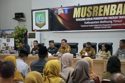 Musrenbang RKPD 2027, Beltim Perkuat Fondasi Digital dan Pembangunan Berkelanjutan